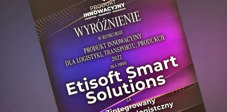 Roboty mobilne wyróżnione po raz drugi! Etisoft Smart Solutions doceniony w konkursie na innowacyjny produkt