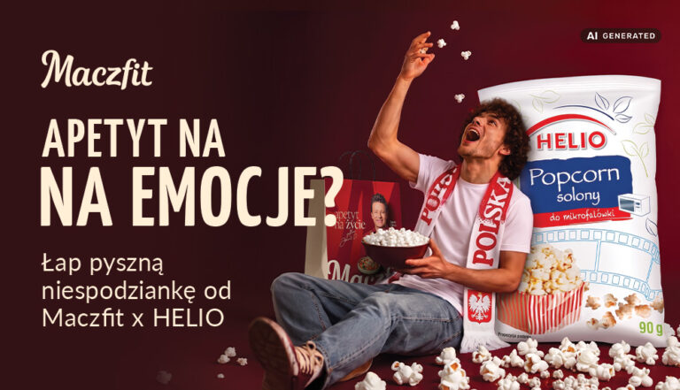 Helio i Maczfit wspólnie zachęcają do kibicowania reprezentacji Polski podczas Mistrzostw Europy w Piłce Siatkowej Mężczyzn 2026